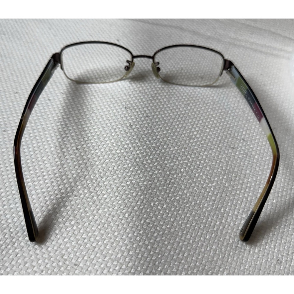 Coach HC 5004 Bettie 9032 Purple 51-16-135 Half Rim H16016 Frames Only - Picture 6 of 8